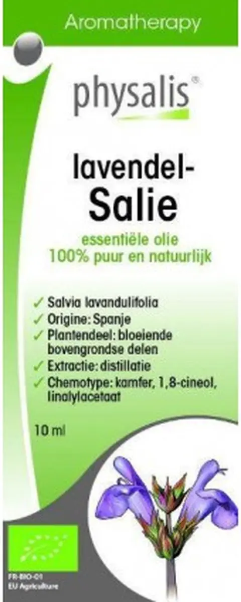 Physalis Lavendel Salie Bio 10ml - afbeelding 3 van 3