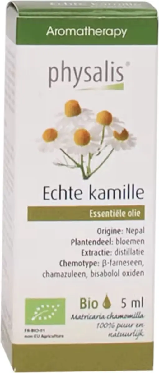 Physalis Bio Echte Kamille Olie 5ml - afbeelding 3 van 4