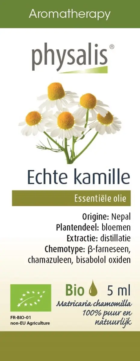 Physalis Bio Echte Kamille Olie 5ml