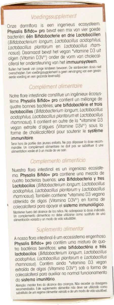 Physalis Bifido+ Pro 30 Capsules