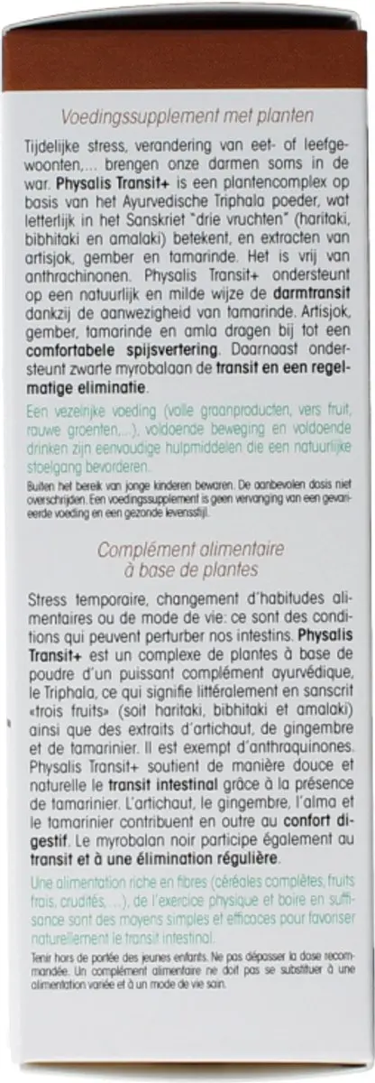 Physalis Transit+ 60 Tabletten