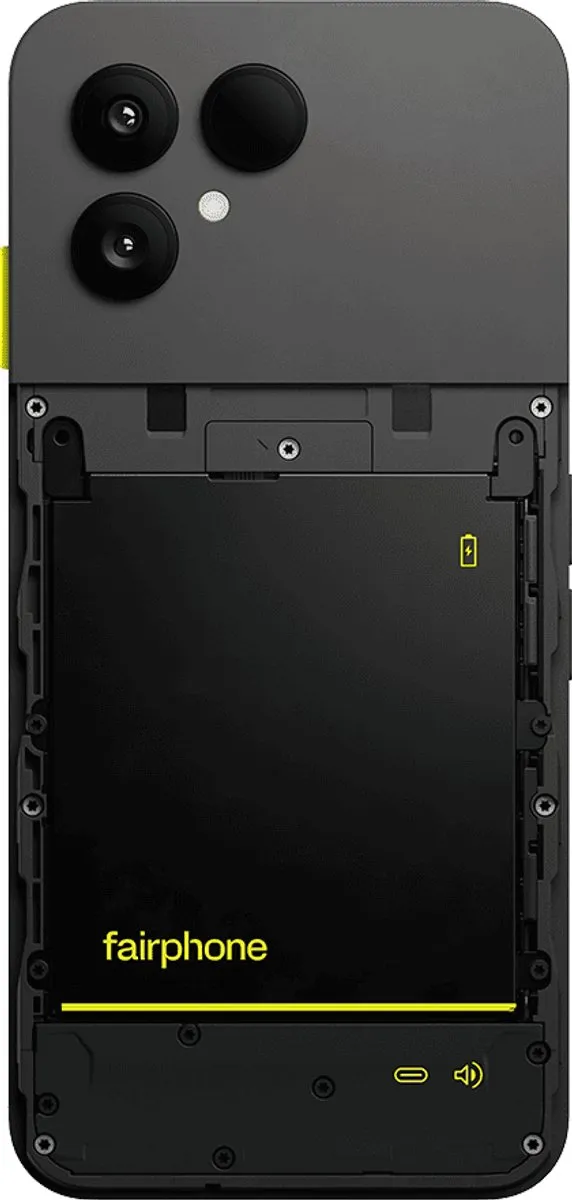Fairphone 6 Horizon Black 8GB/256GB - 5G - Zwart