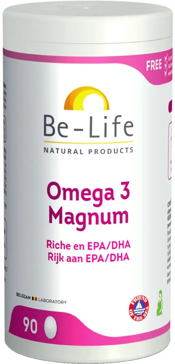 Be-Life Omega 3 Magnum 90 Capsules