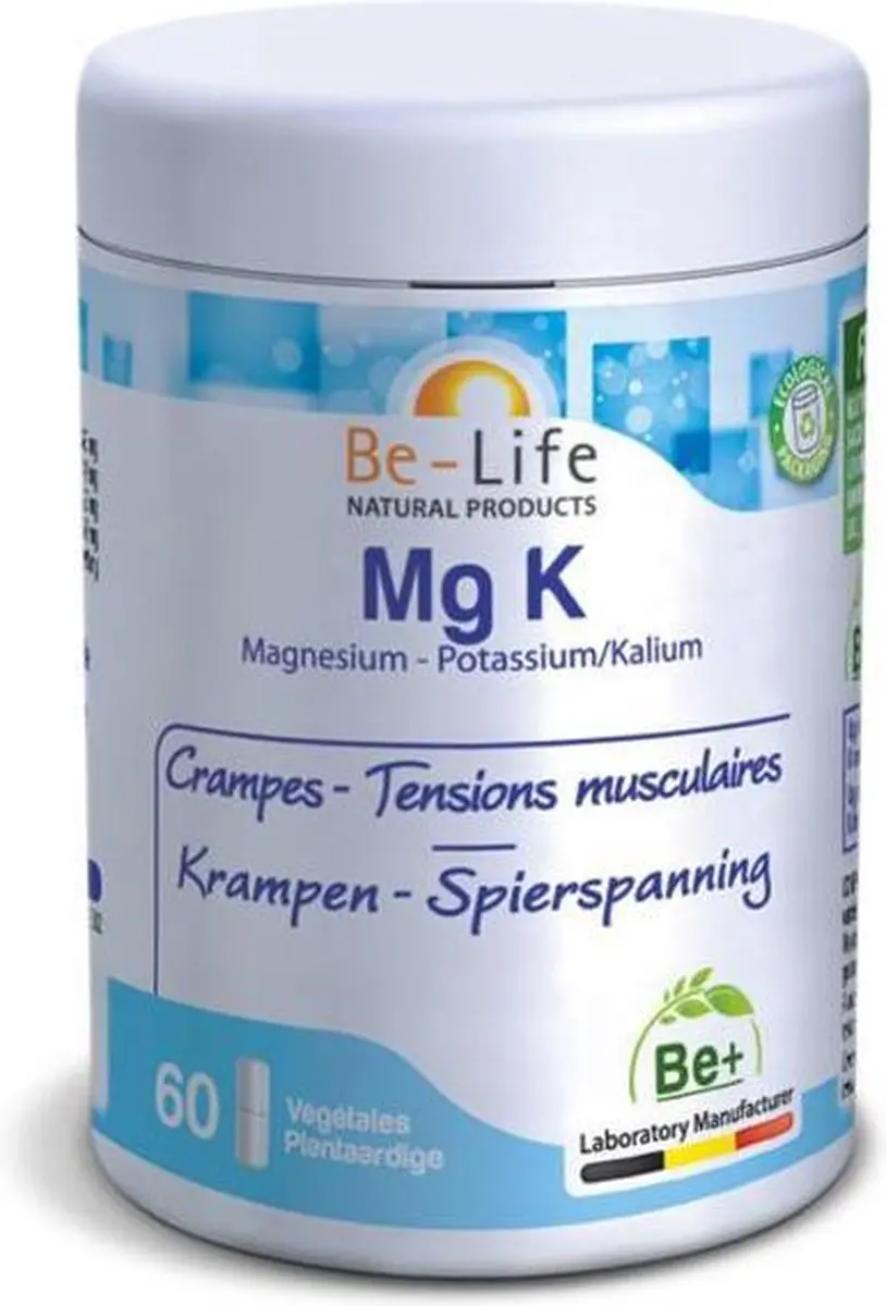 Be-Life Mg K 60 Softgels