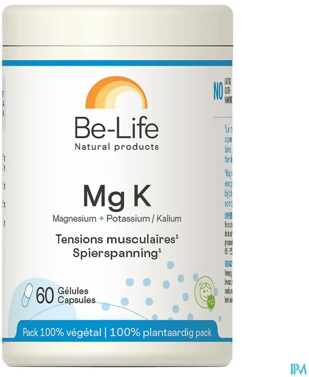 Be-Life Mg K 60 Softgels