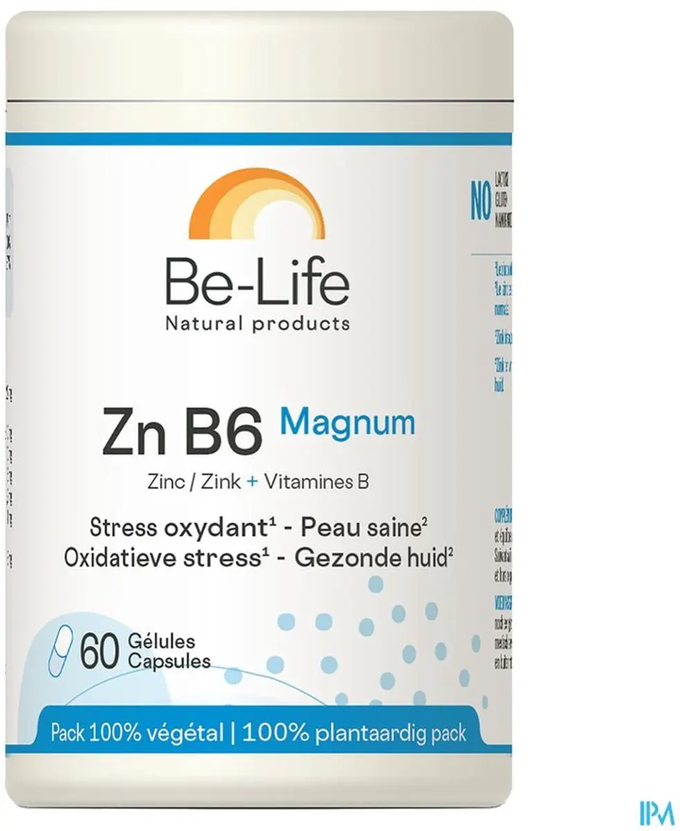Be-Life Zn B6 Magnum 60 Softgels