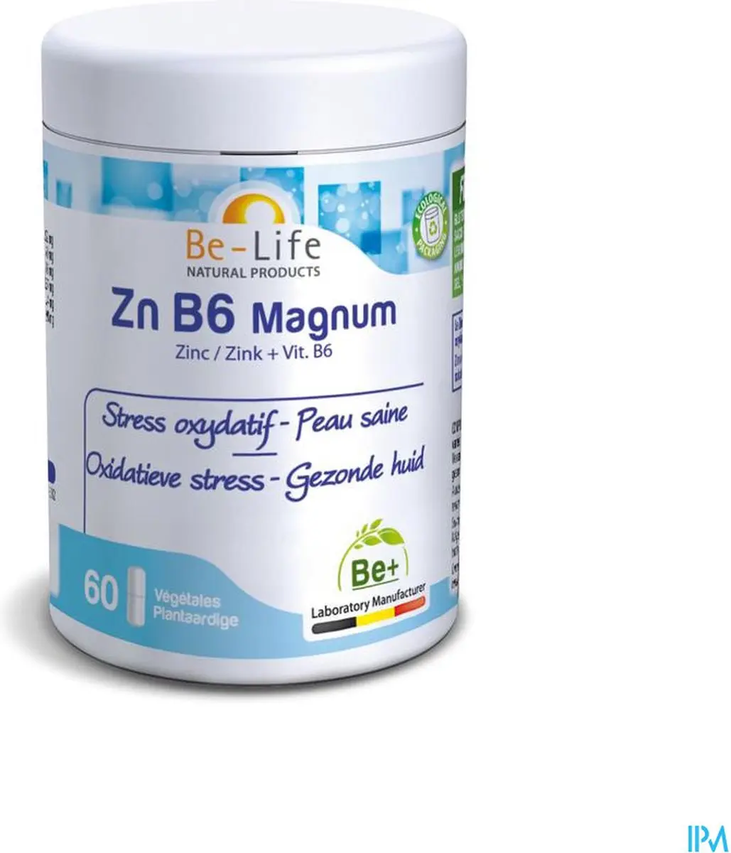 Be-Life Zn B6 Magnum 60 Softgels