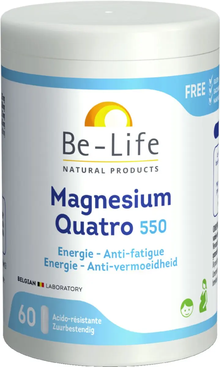 Be-Life Magnesium quatro 550 60 Softgels
