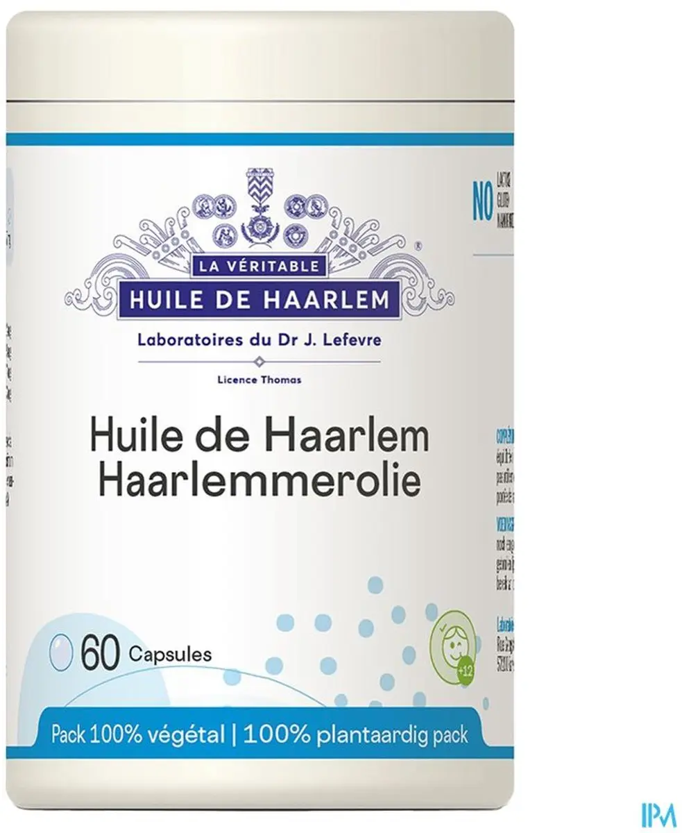 Be-Life Haarlemmer Olie Potcaps - 60 Stuks