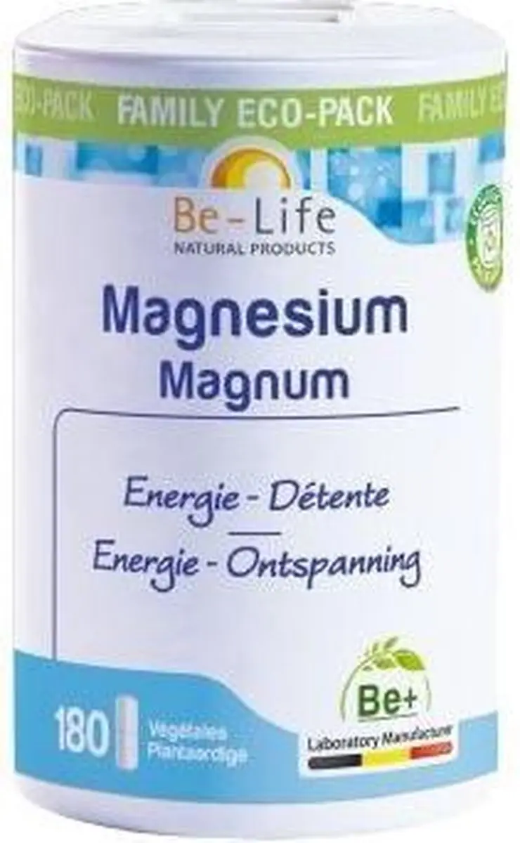 Be-Life Magnesium Magnum 180 Softgels