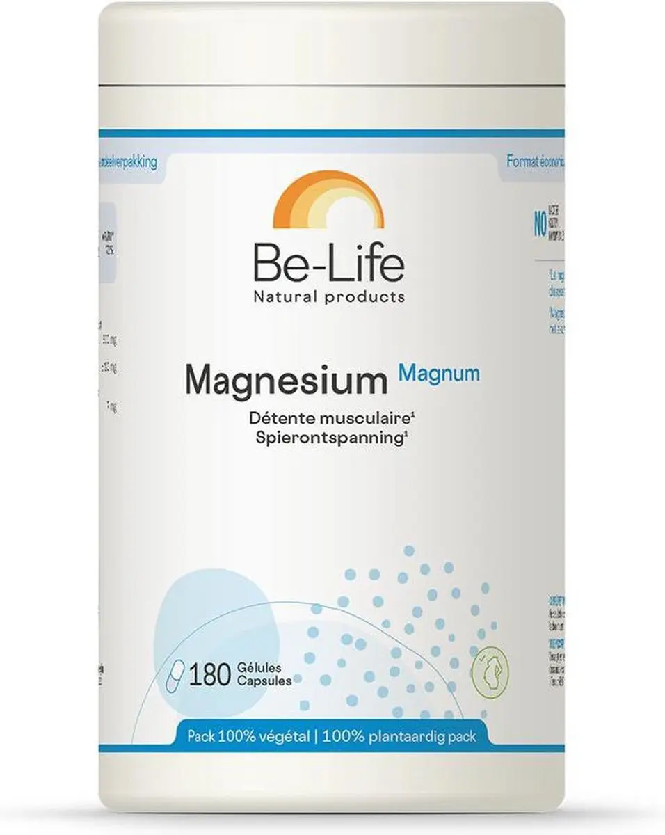 Be-Life Magnesium Magnum 180 Softgels