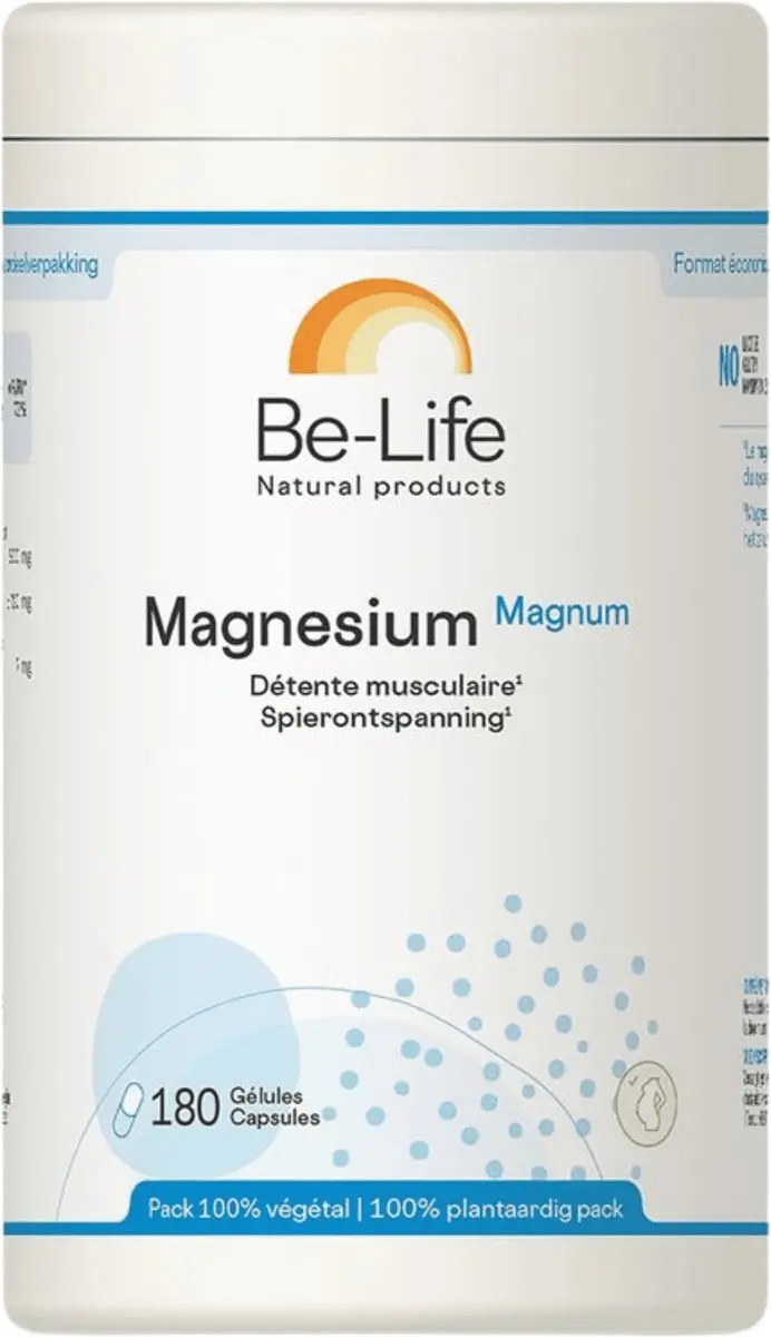 Be-Life Magnesium Magnum 180 Softgels