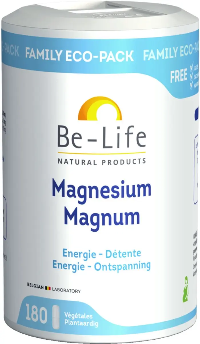 Be-Life Magnesium Magnum 180 Softgels