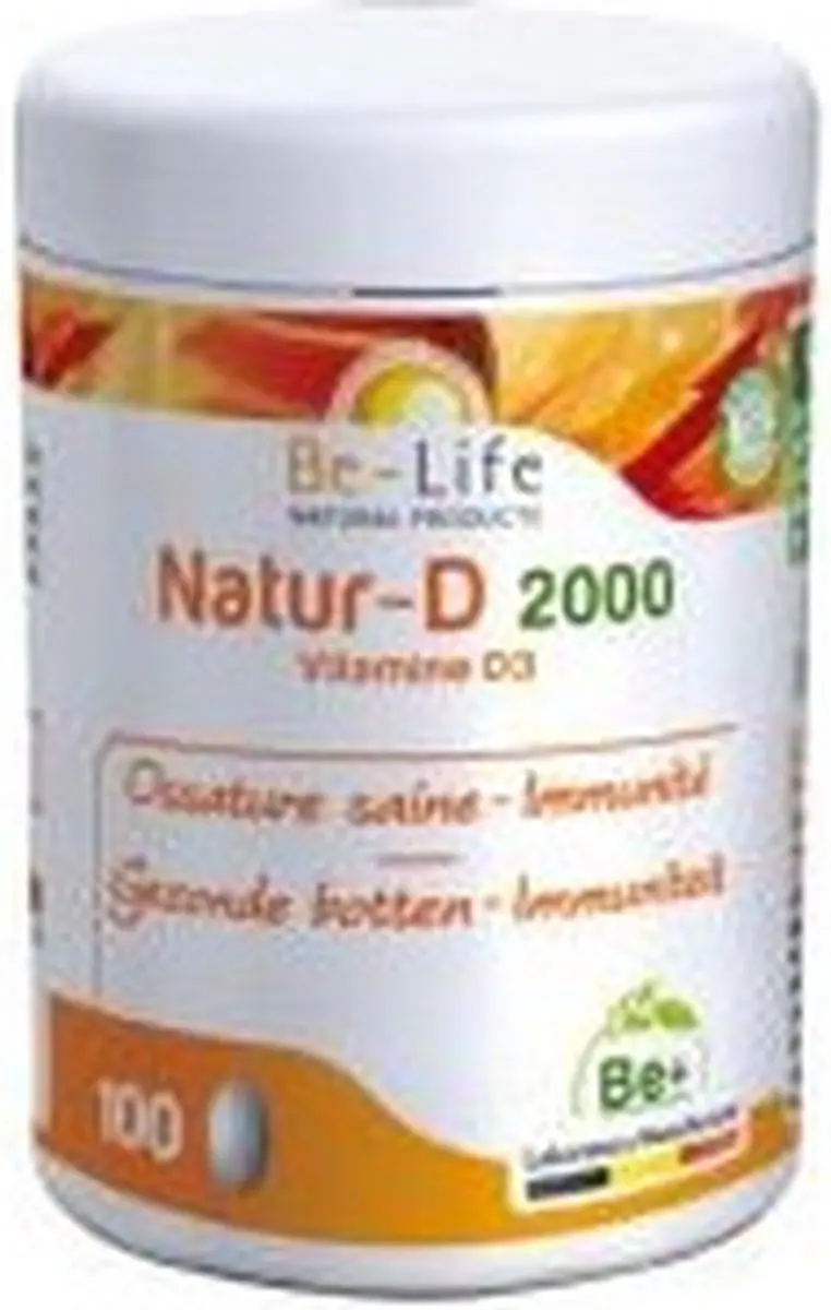 Be-Life Natur-D 2000 Capsules - 100mg