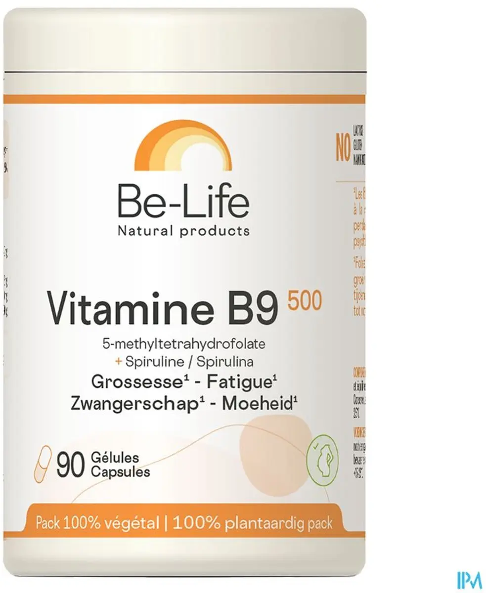 Be-Life Vitamine B9 90 Capsules