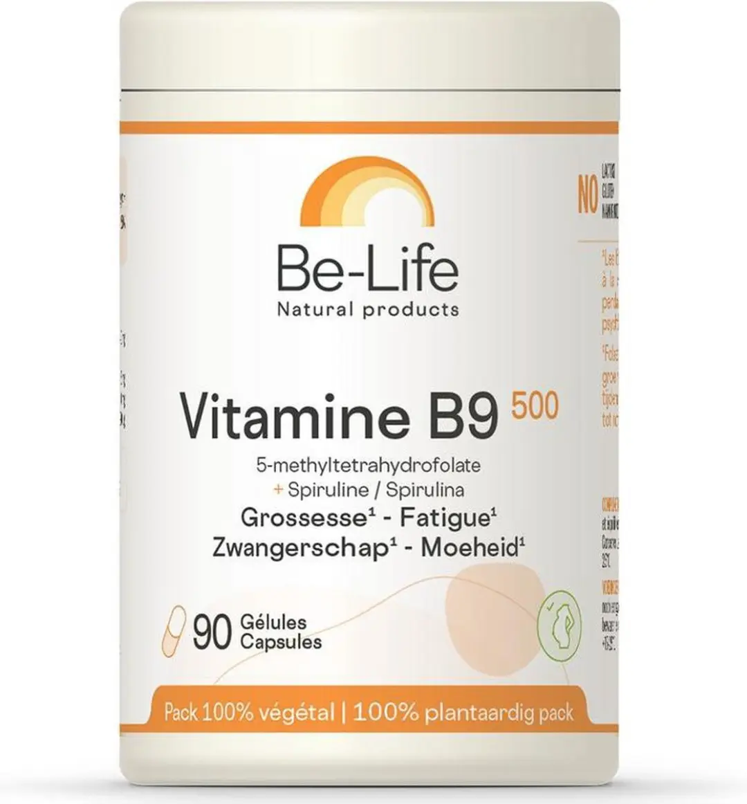 Be-Life Vitamine B9 90 Capsules
