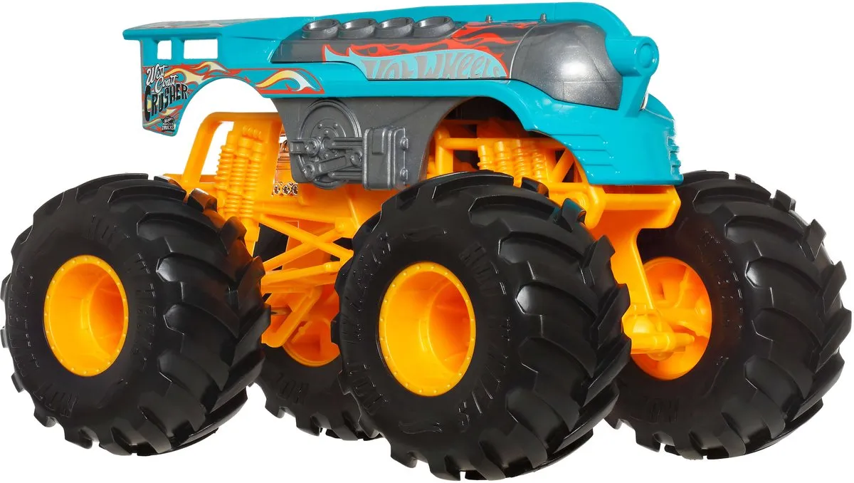 Hot Wheels Monster Truck West Coast Crusher JKP86 - Meerkleurig