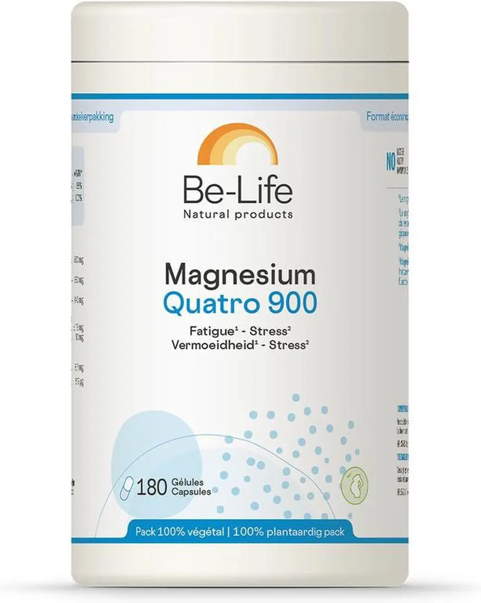 Be-Life Magnesium Quatro 180 Capsules