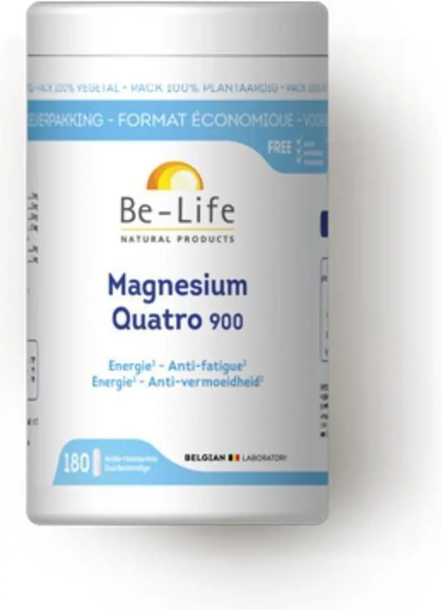 Be-Life Magnesium Quatro 180 Capsules