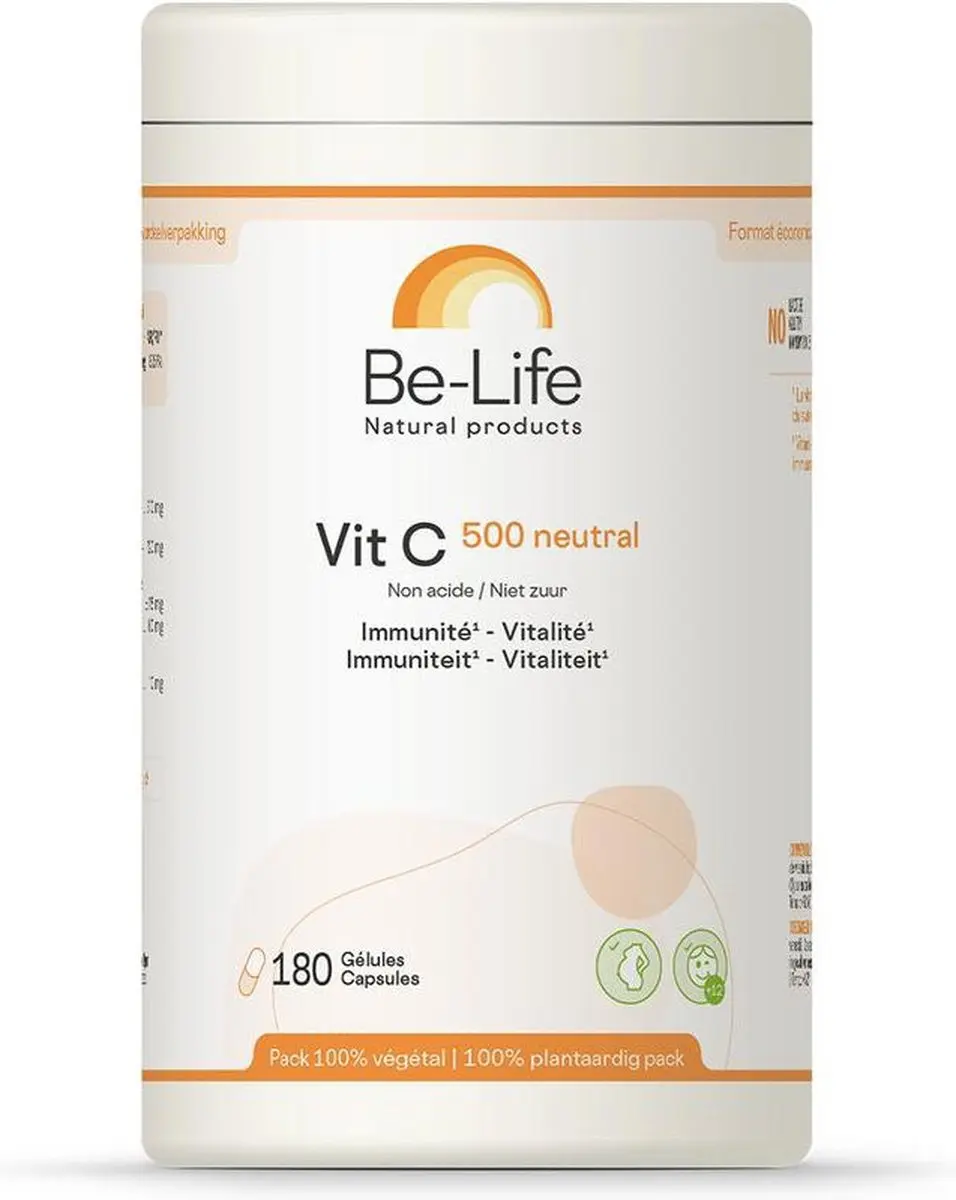 Be-Life Vitamine C 500 Neutral 180 Capsules