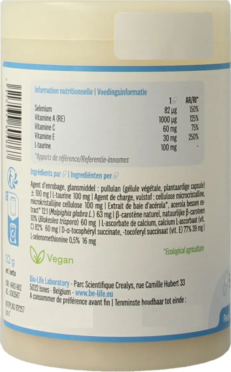 Be-Life Se Ace Tonic 60 Capsules