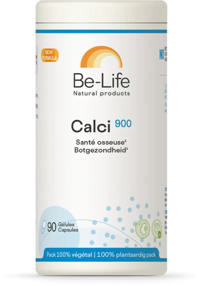 Be-Life Calci 900 Vegetarische Capsules - 90 Stuks