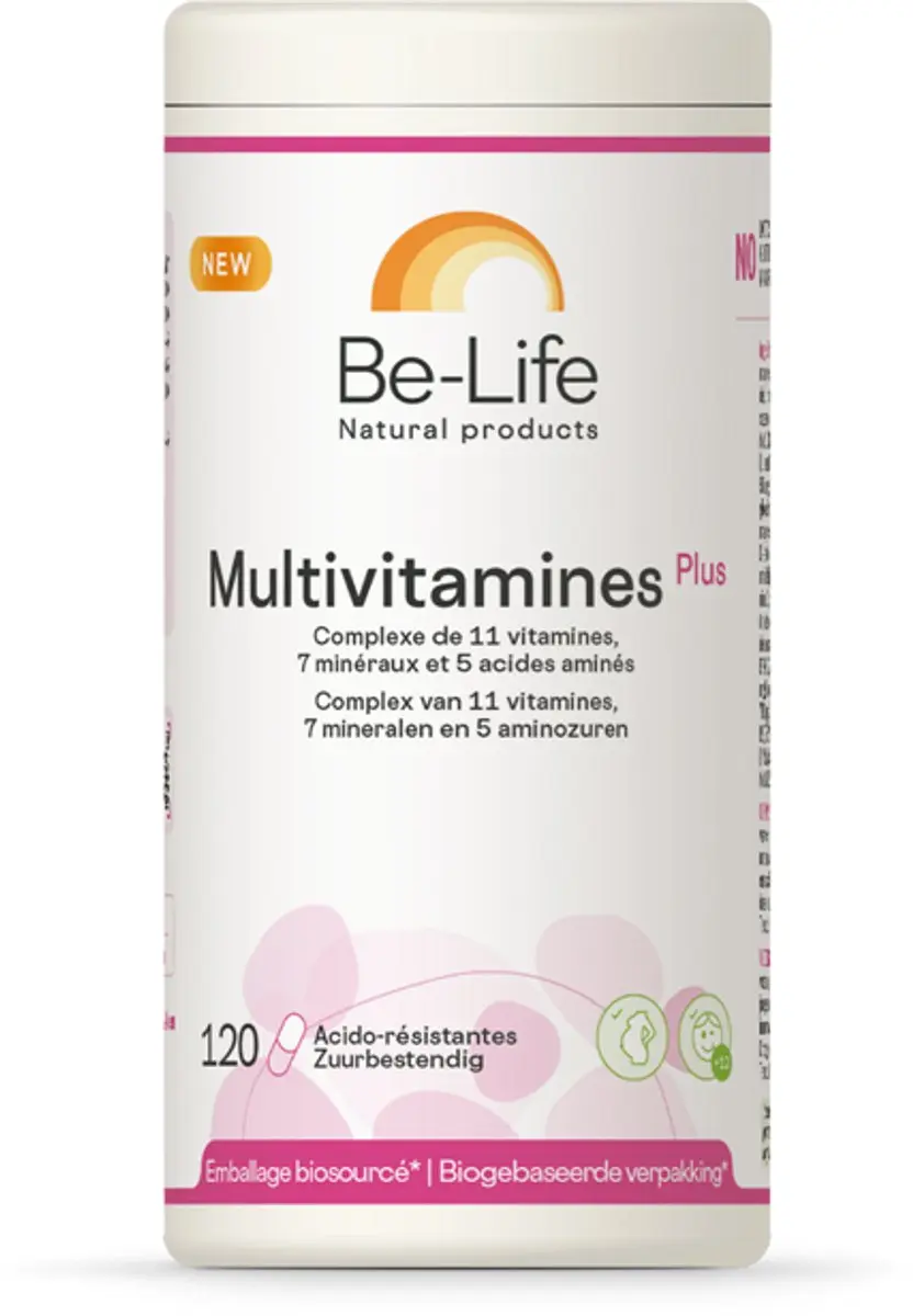 Be-Life Multivitamine Plus 120 Vcaps