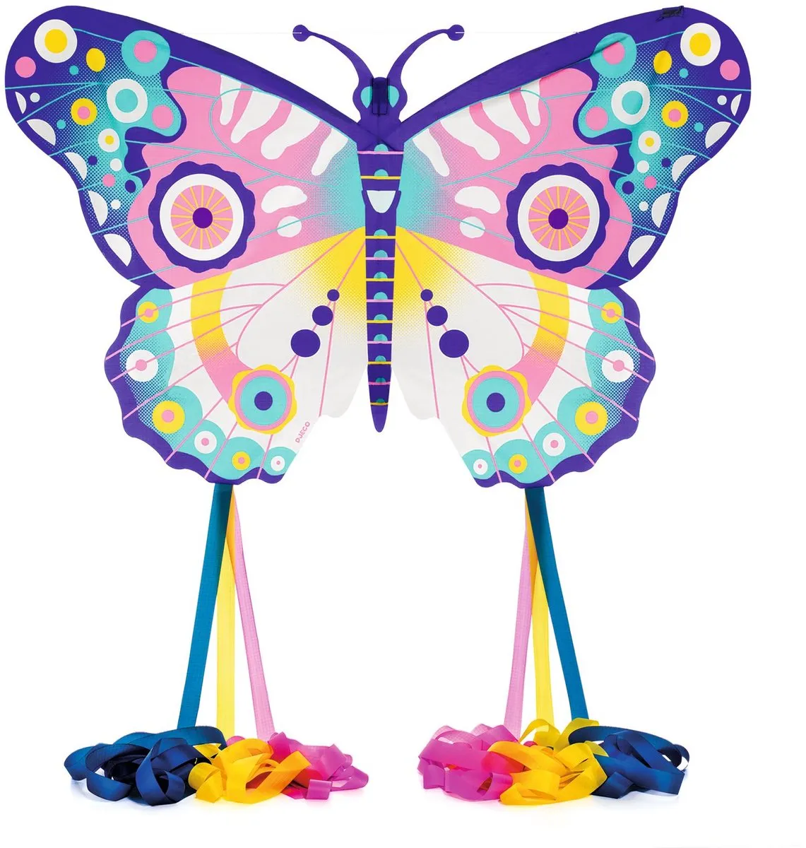 Djeco Maxi Butterfly Vlieger - Meerkleurig