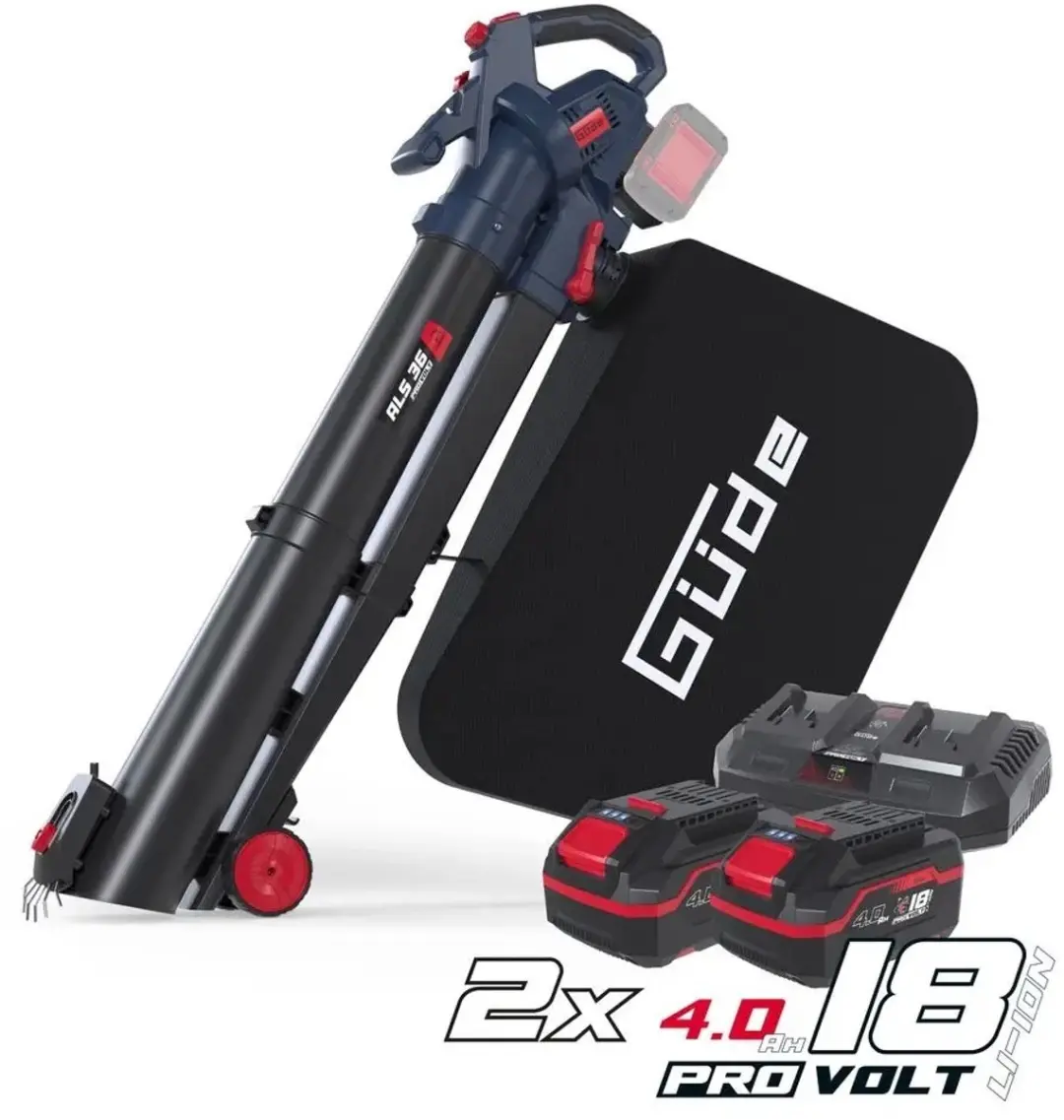Güde Turbo accu bladzuiger en bladblazer ALS 36-402-30
