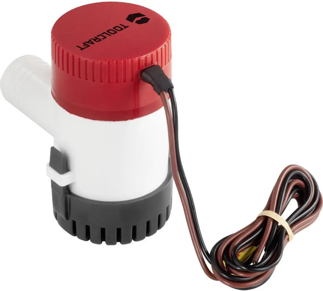 TOOLCRAFT TO-7159140 Laagspanning Dompelpomp 4164 l/u - 12V