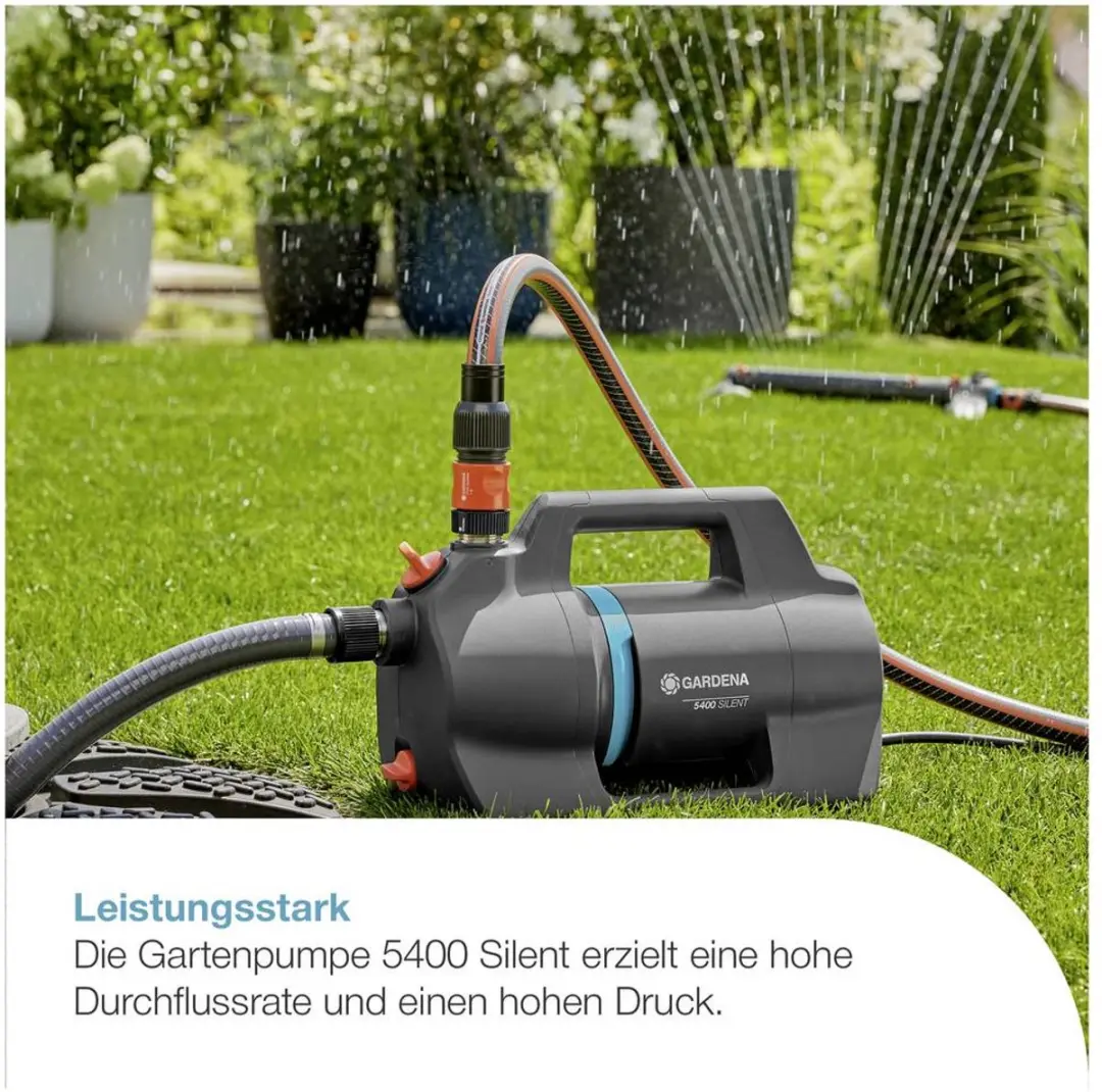 Gardena 5400 Silent Tuinpomp 5.400 l/h - afbeelding 3 van 6