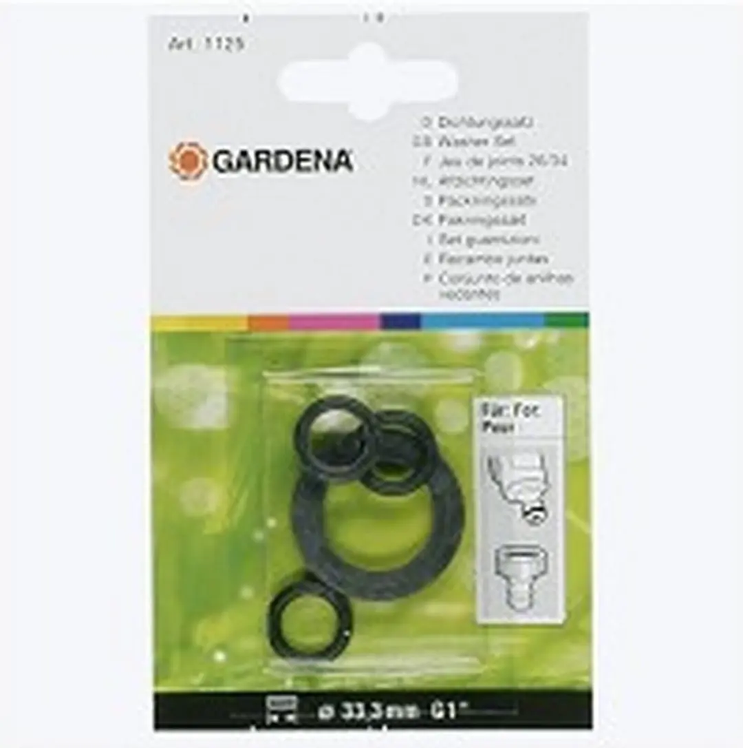 Gardena Ringenset Rubber 1/2" - 4-delig - afbeelding 4 van 4