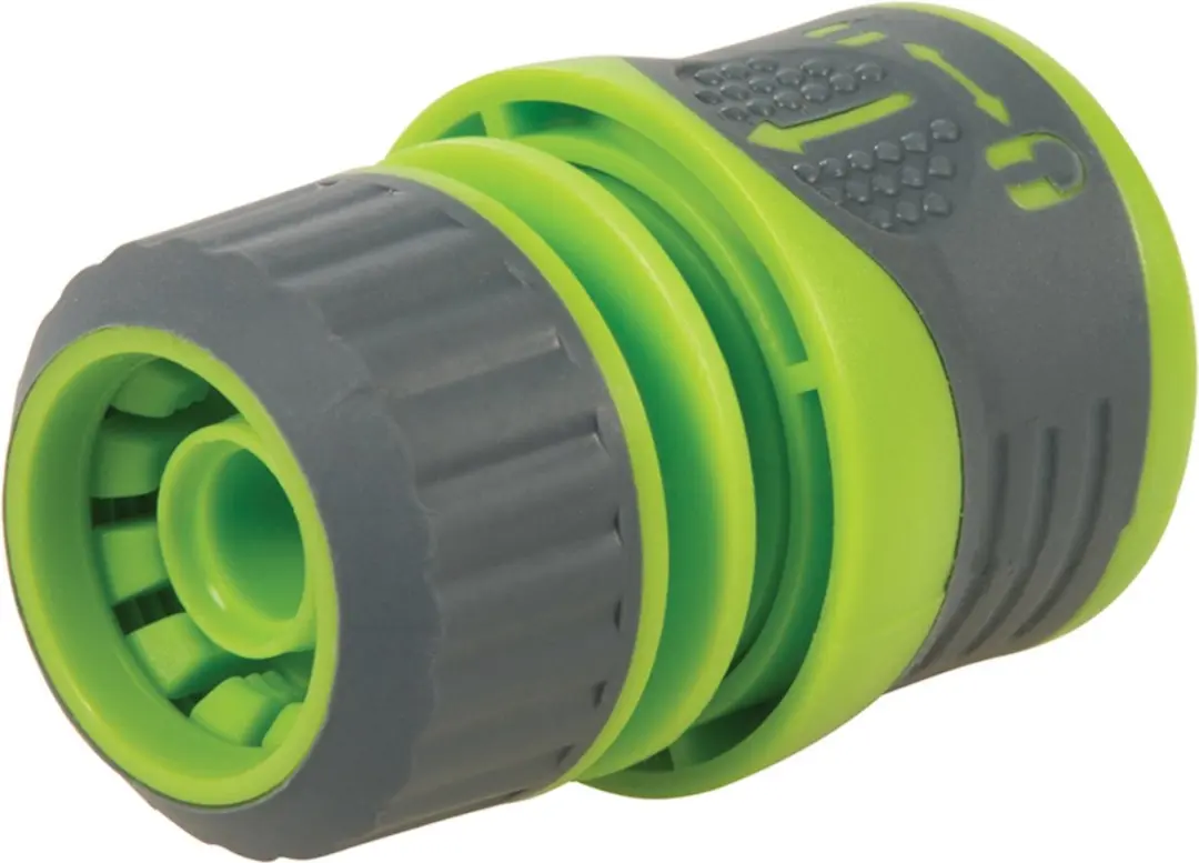 Silverline Softgrip slangkoppeling