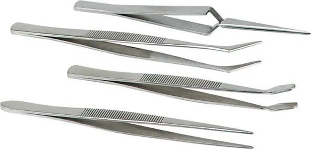 Velleman Set van 4 Pincetten