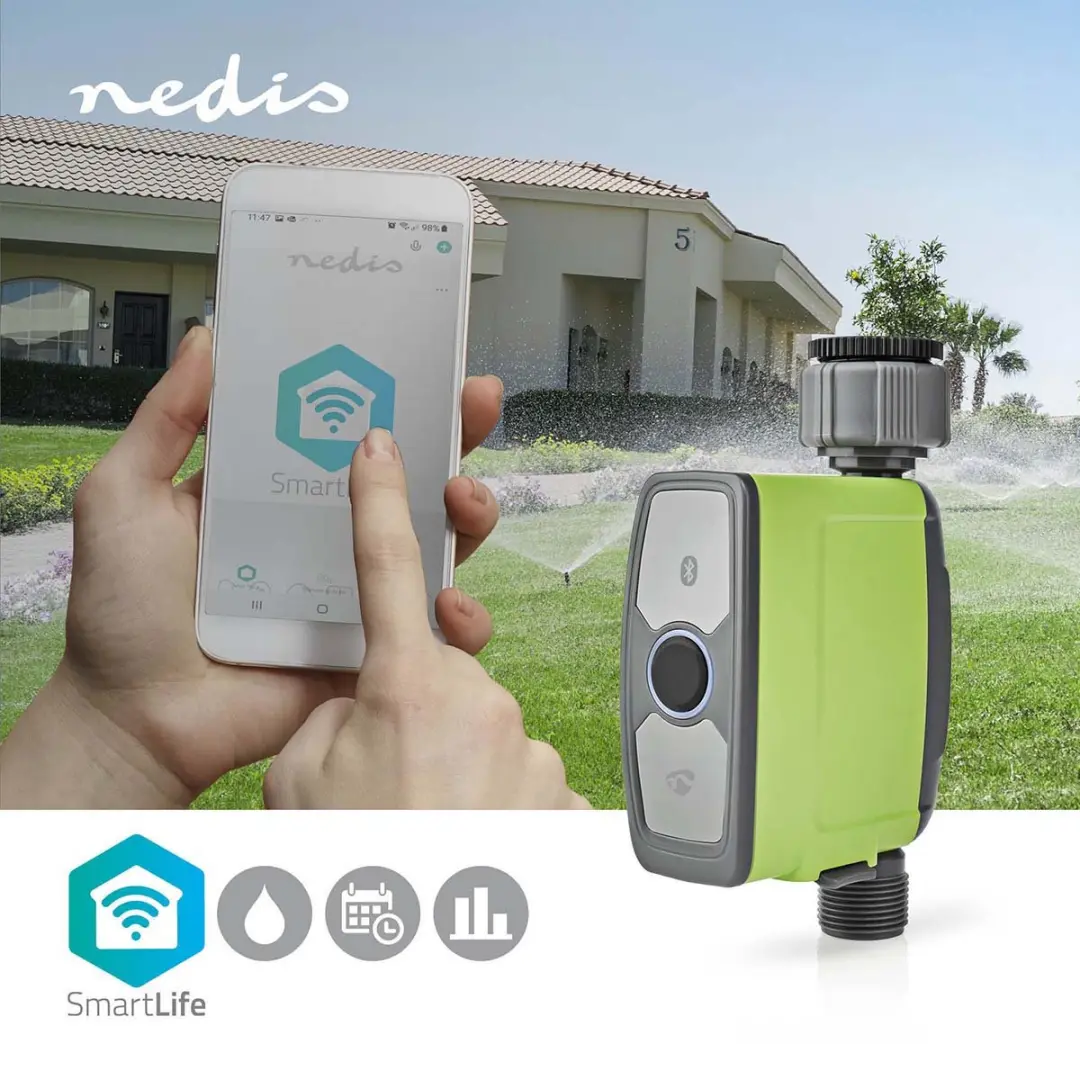 Nedis SmartLife Water Control Bluetooth - IP54 - afbeelding 4 van 6