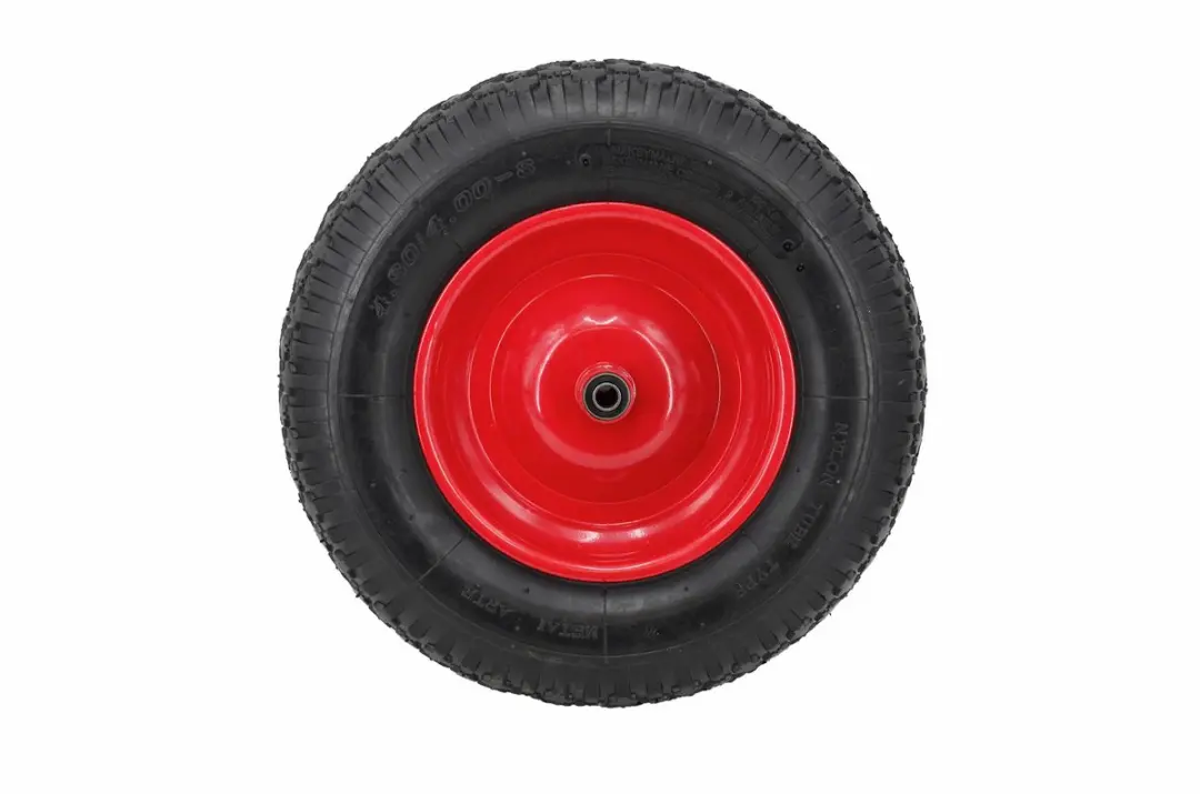 AWTOOLS Kruiwagenwiel Pneumatisch 390mm - Metalen Velg - afbeelding 2 van 2