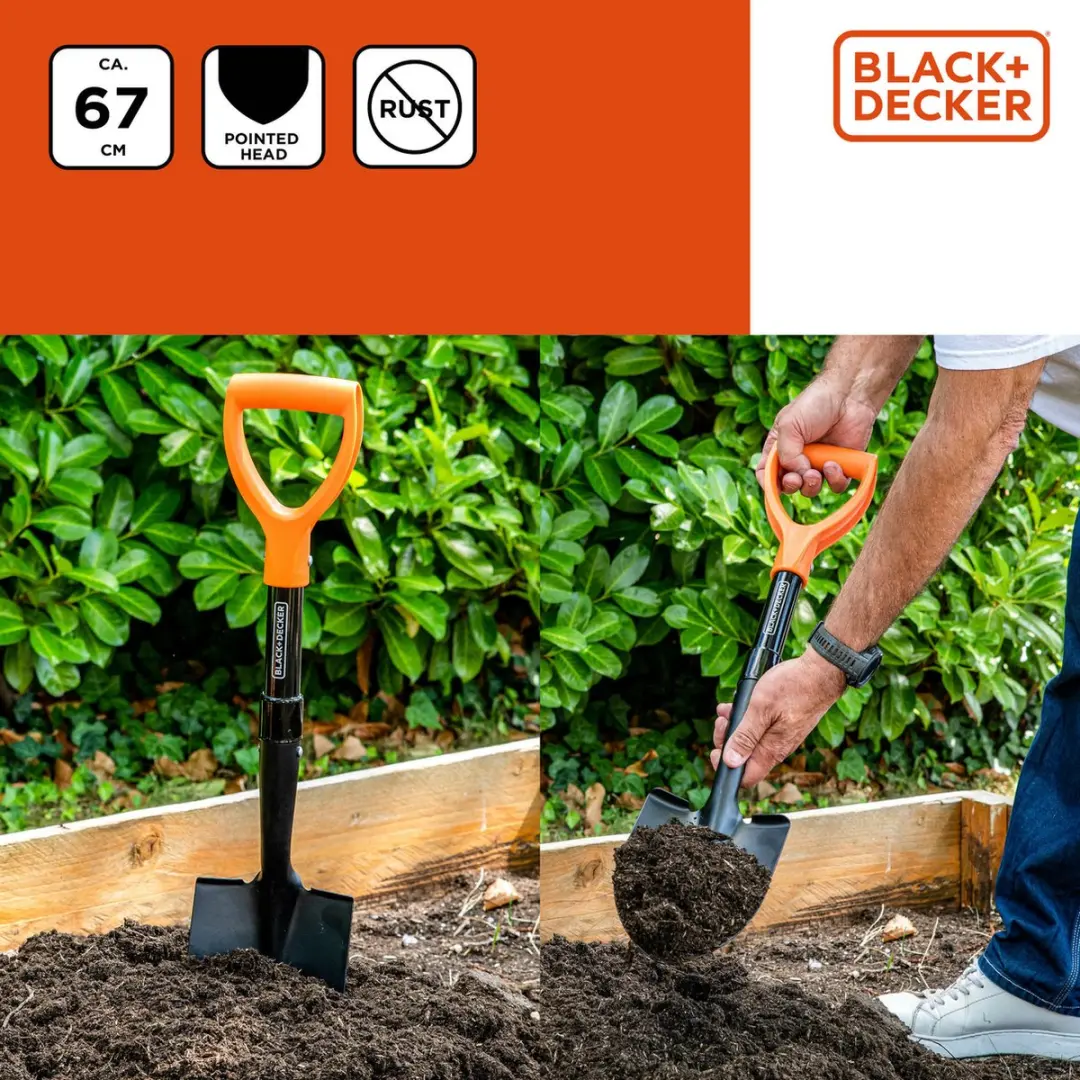 BLACK+DECKER Schep Metaal 65cm - afbeelding 3 van 6