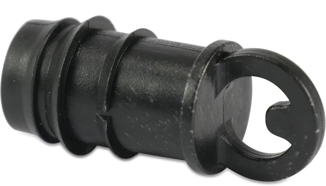 Eindkap voor zweetslang zwart 16 mm 1 stuk Deltafix