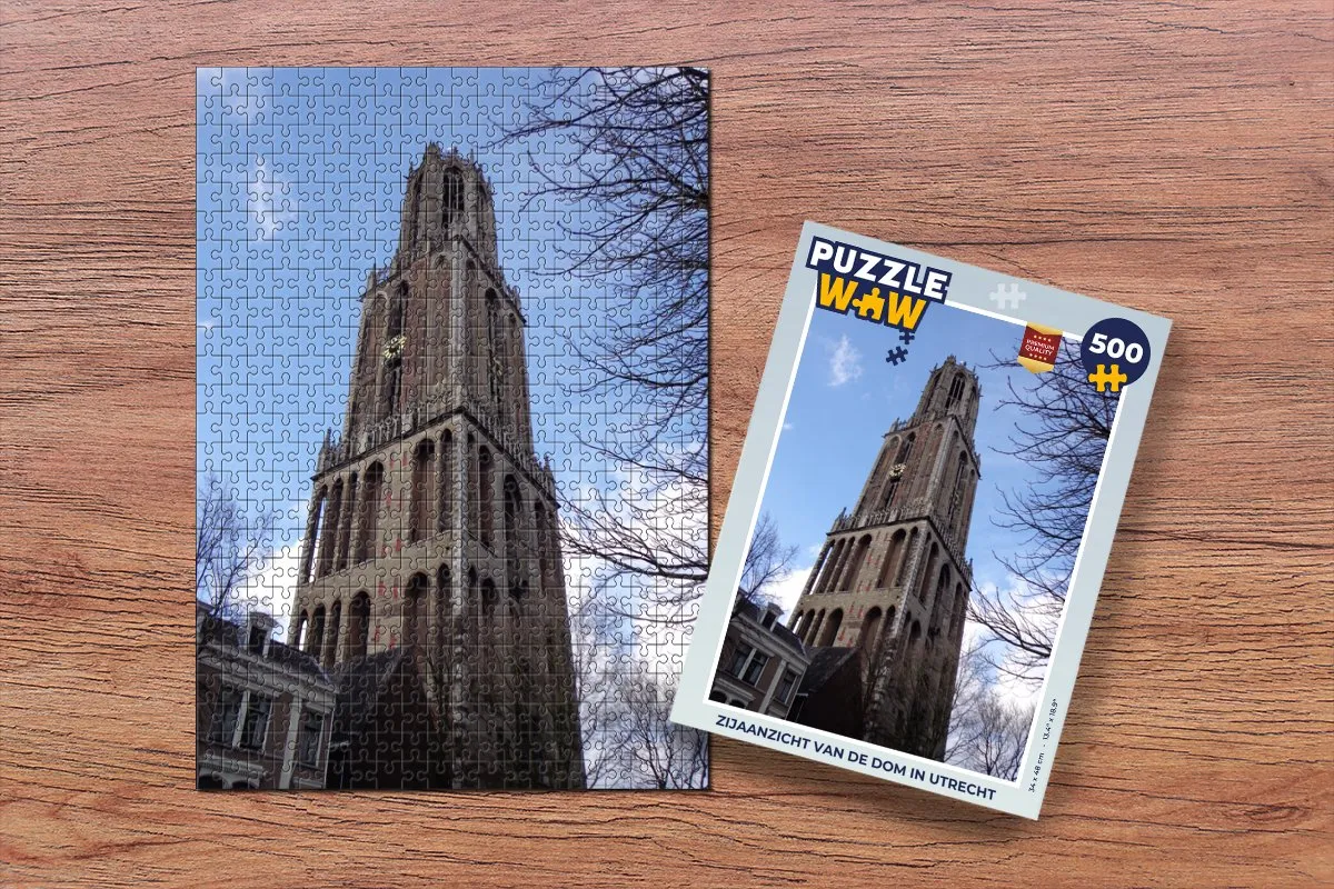 PuzzleWow Dom Toren Legpuzzel 500 Stuks