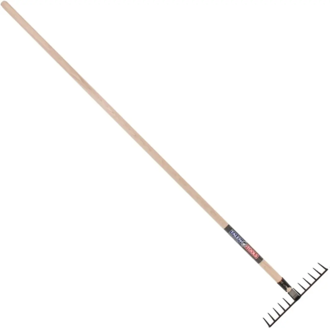 Talen Tools Tuinhark 12 Tanden Essenhouten Steel 160cm - afbeelding 2 van 5