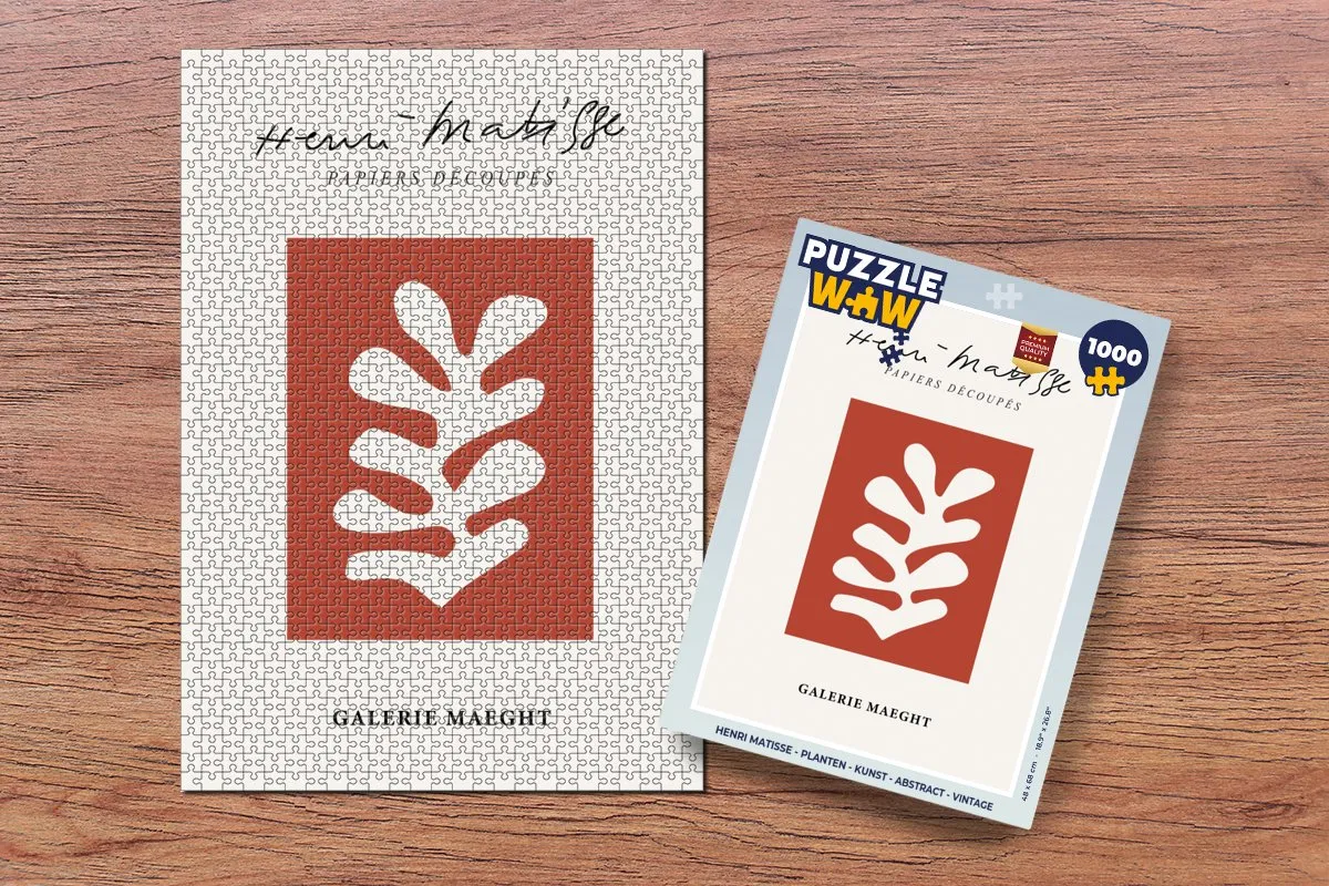 PuzzleWow Henri Matisse Planten Legpuzzel 1000 Stuks - Multicolor
