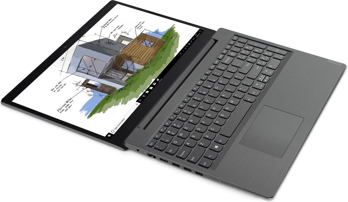 Lenovo V15 IIL Laptop - i3-1005G1 4GB 256GB W10 Pro - afbeelding 6 van 6