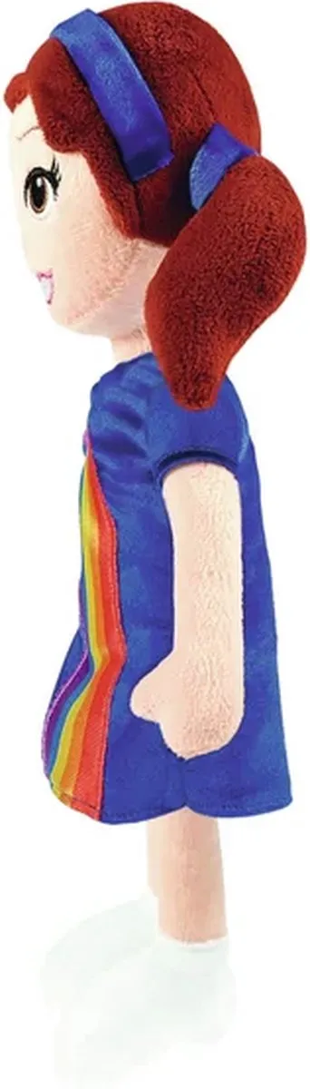 K3 Hanne Knuffelpop 30cm - Regenboogjurk