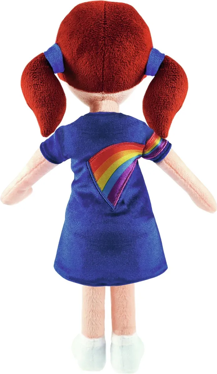 K3 Hanne Knuffelpop 30cm - Regenboogjurk