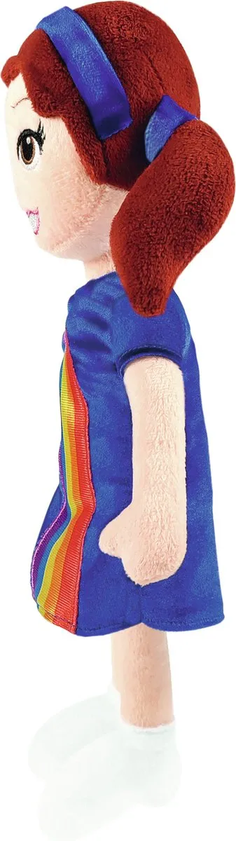 K3 Hanne Knuffelpop 30cm - Regenboogjurk