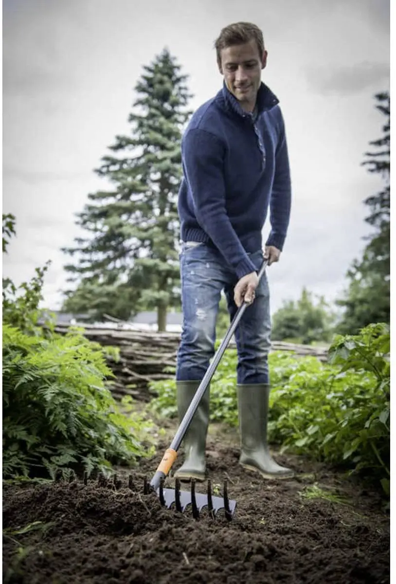 Fiskars Quikfit Grashark Opzetstuk - Gehard staal - afbeelding 4 van 6