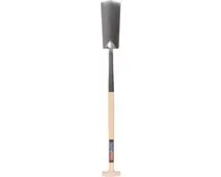 Talen Tools Draineerspade - Blank gepolijst - Essenhouten steel 76cm