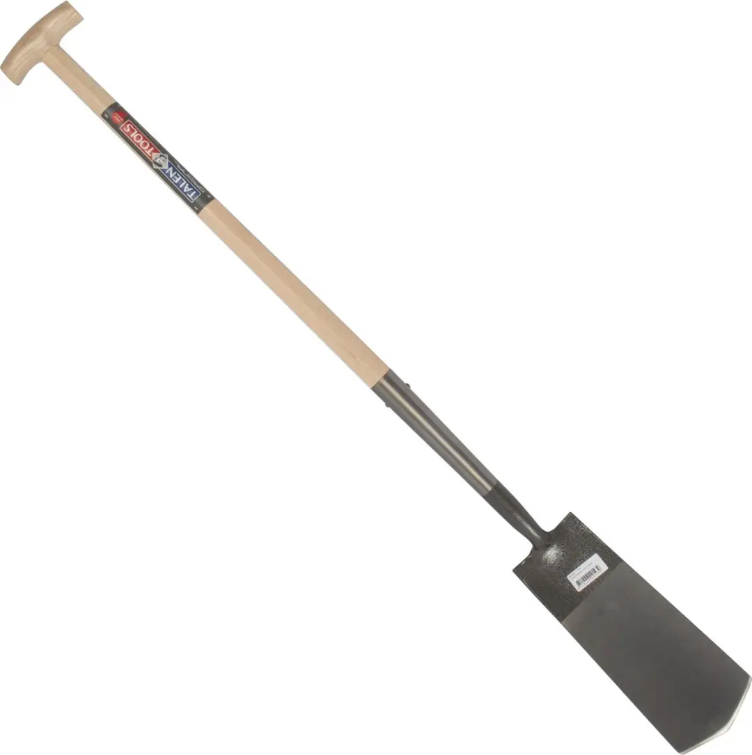 Talen Tools Draineerspade - Blank gepolijst - Essenhouten steel 76cm