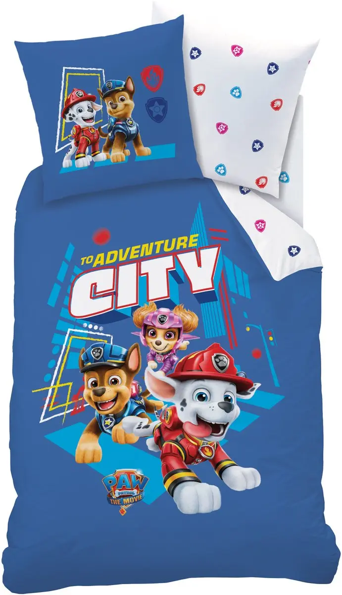 PAW Patrol Dekbedovertrek Adventure City