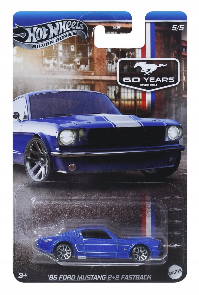 Hot Wheels '65 Ford Mustang Fastback 1:64